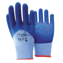 More Protective Latex Half Coating Cotton Dipped Work Glove For Car Repair